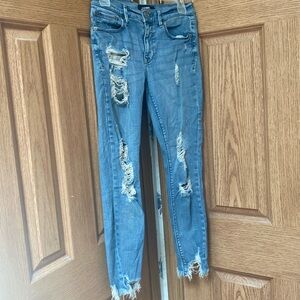 Express Distressed Jeans